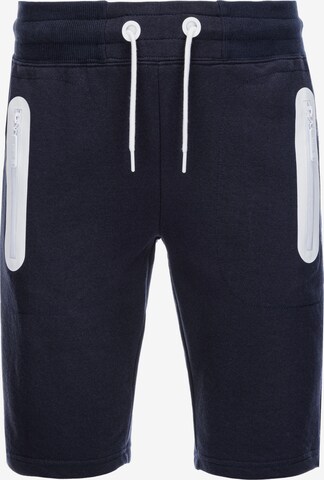 Pantalon 'W239' Ombre en bleu : devant