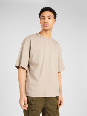 ALPHA INDUSTRIES Tričko 'Essentials' – béžová: přední strana