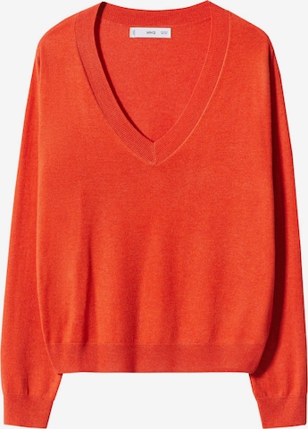 MANGO Sweater 'LUCCAV' in Orange: front