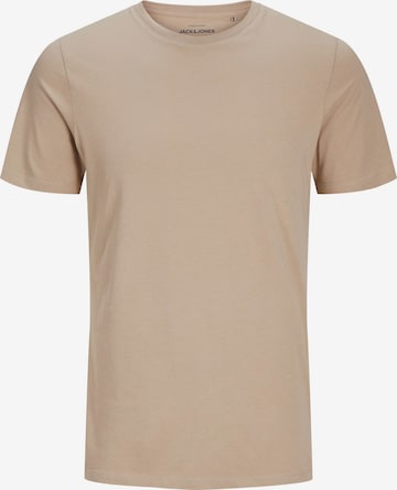 JACK & JONES Shirt in Beige: voorkant