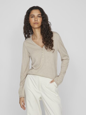 VILA Sweater in Beige: front