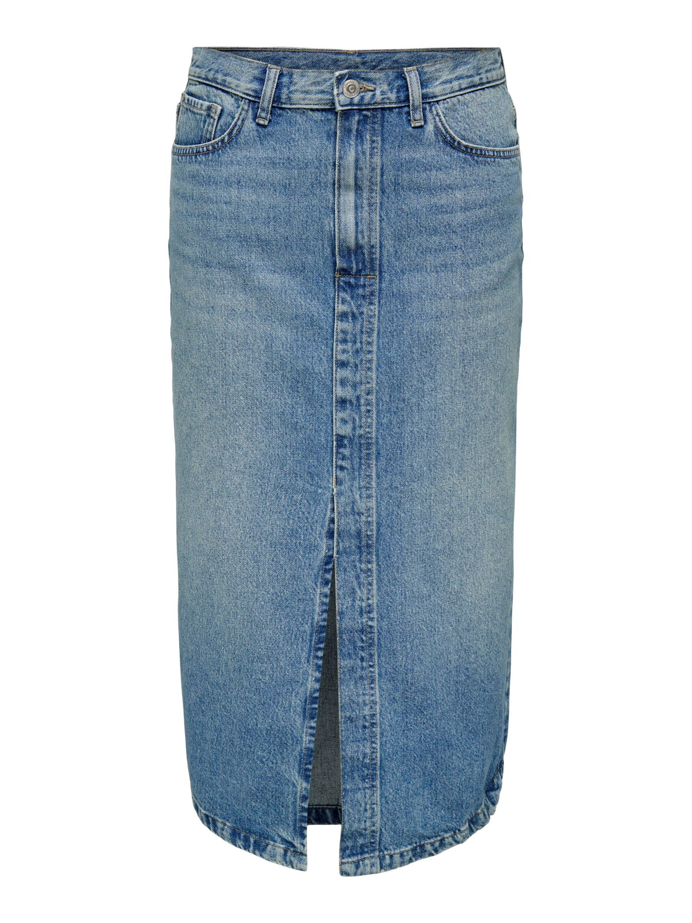 ONLY - Falda 'ONLEnya' en azul: frente