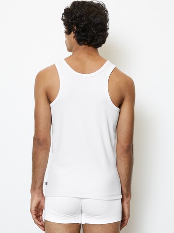 Marc O'Polo Onderhemd ' Iconic Rib ' in Wit