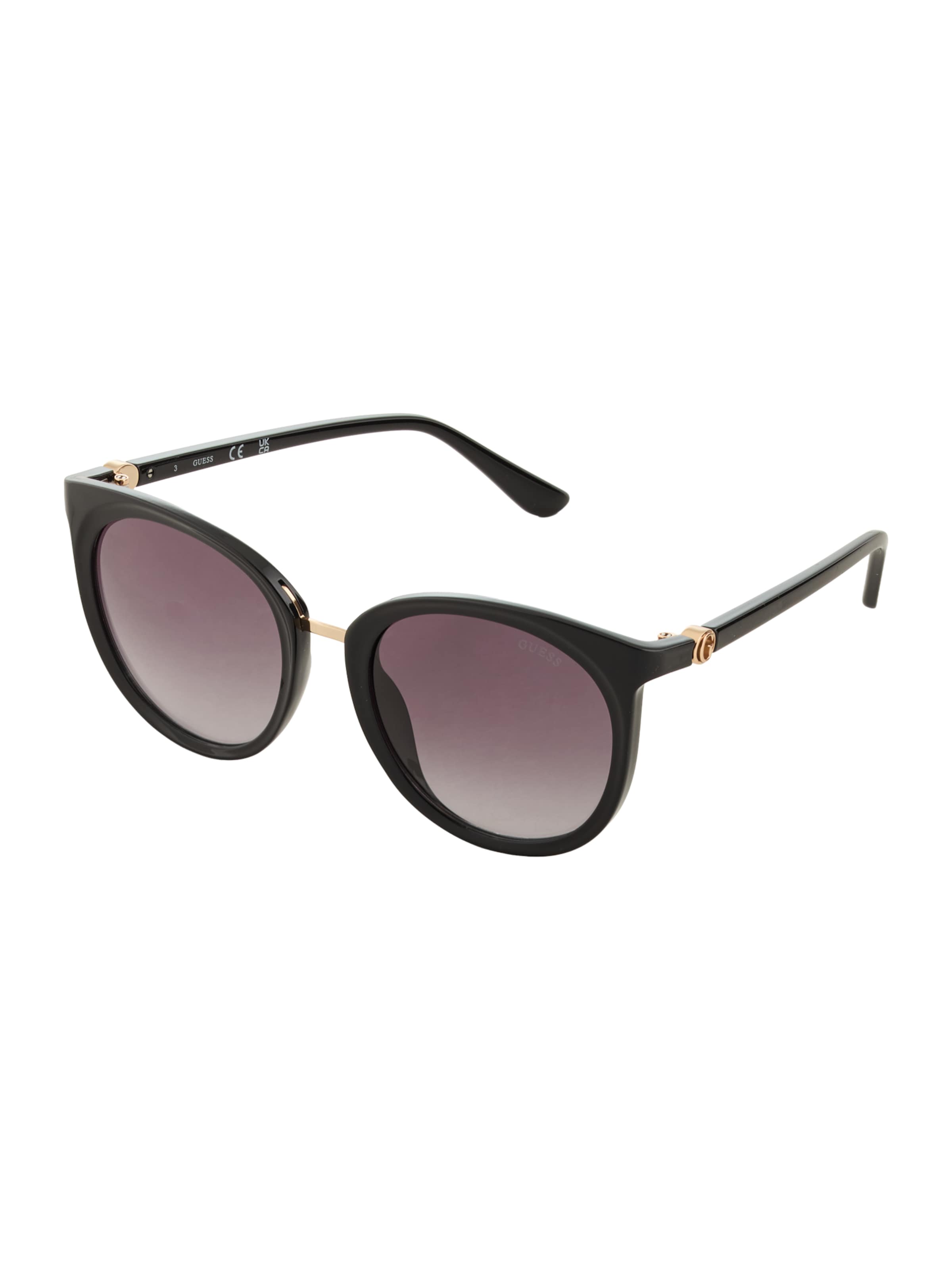 GUESS - Óculos de sol em preto: frente