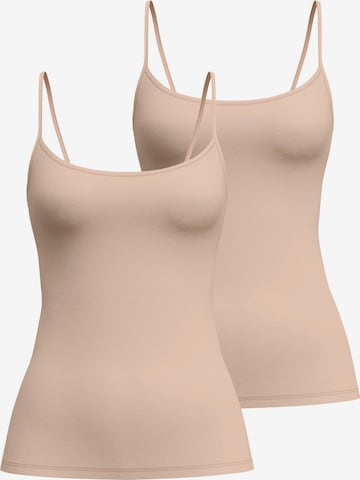 CALIDA Undertrøje i beige: forside