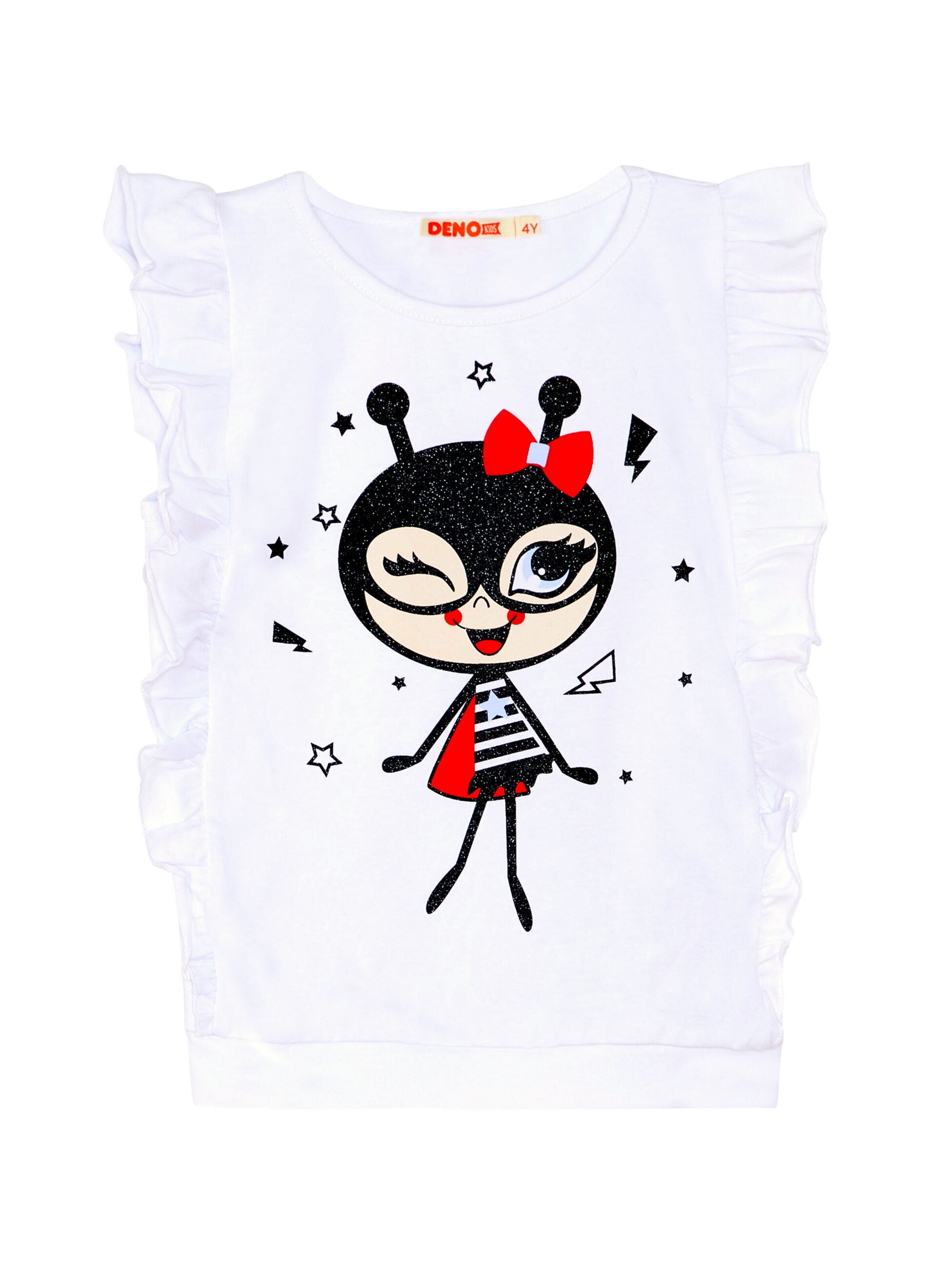 Denokids Trainingspak 'Bug Love' in Rood