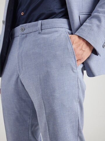 s.Oliver BLACK LABEL Slimfit Pantalon in Blauw