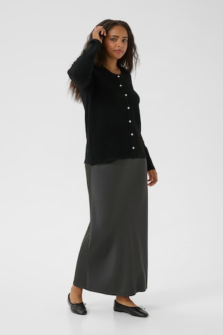 Cardigan 'KCNiela' KAFFE CURVE en noir