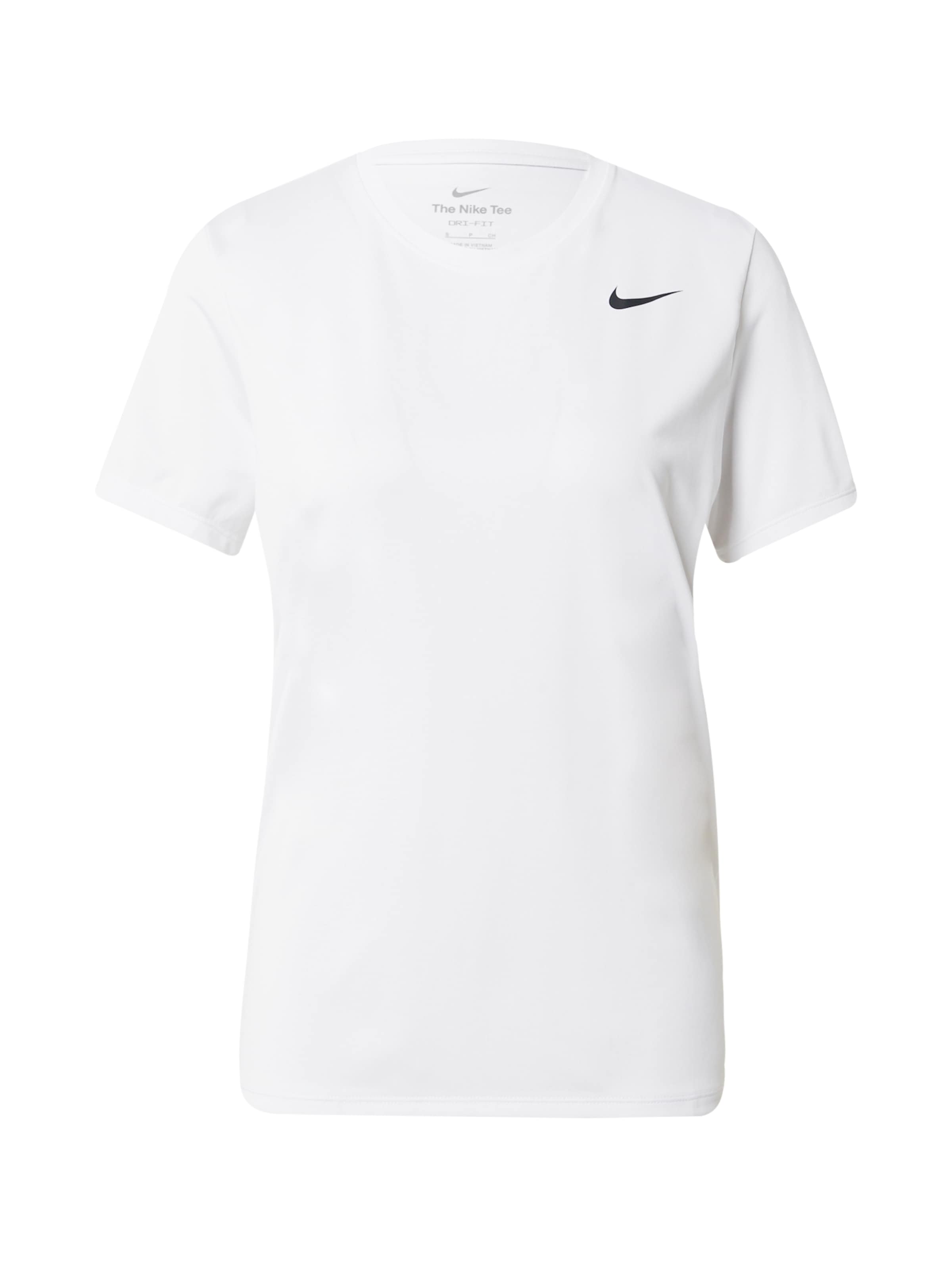 NIKE Performance shirt in White: front