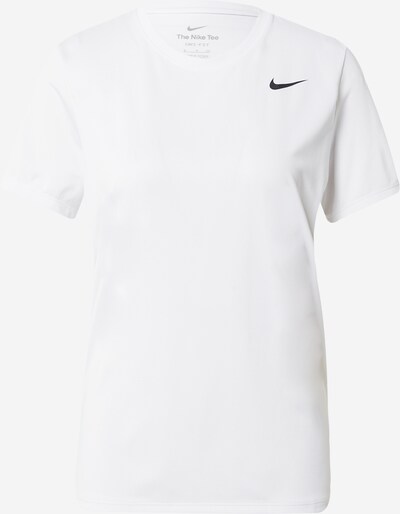 NIKE Camisa funcionais em preto / branco, Vista do produto