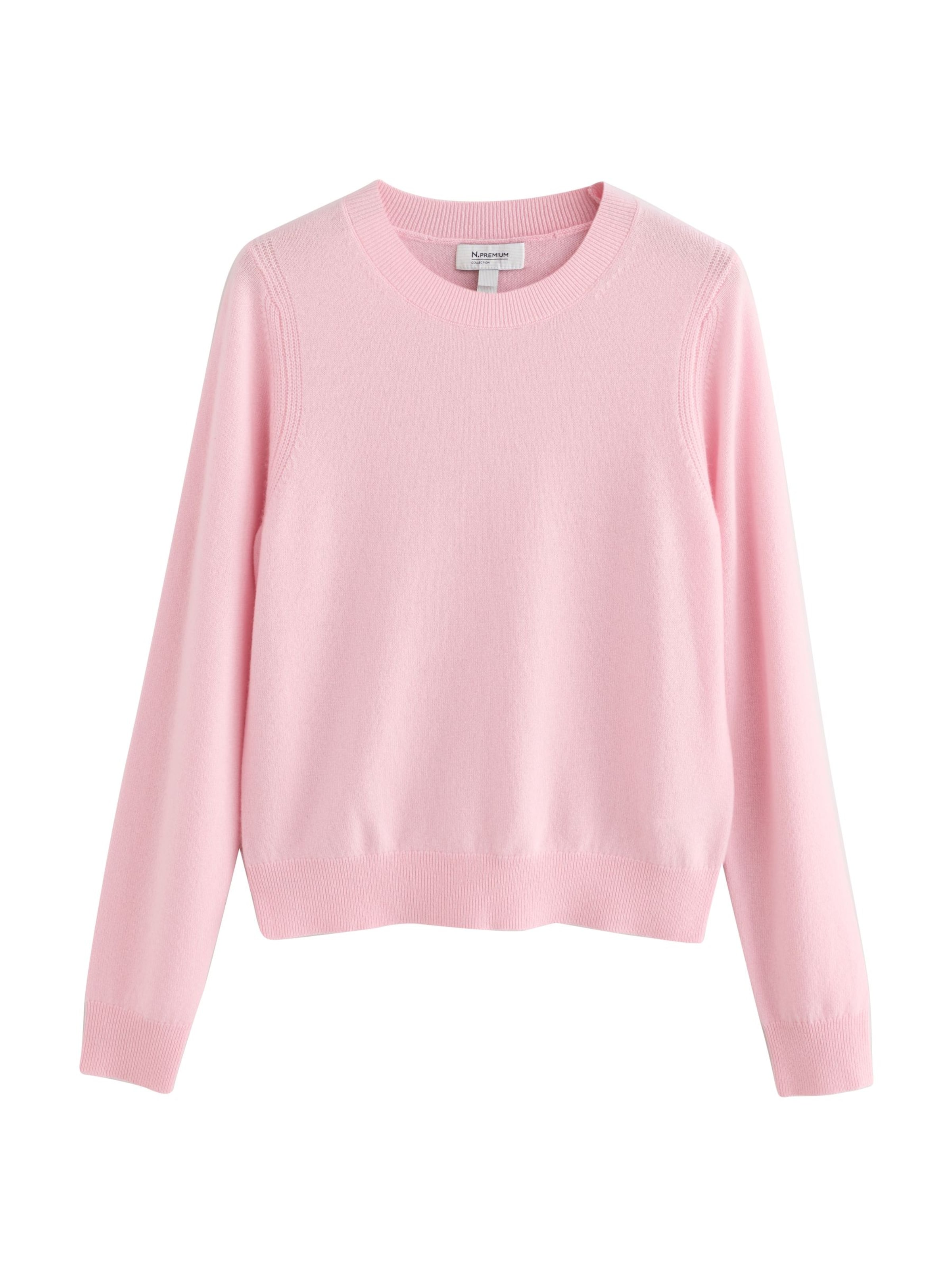 Next Pullover 'N. Premium' i pink: forside