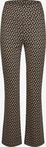 MARC AUREL Tapered Pants in Beige: front