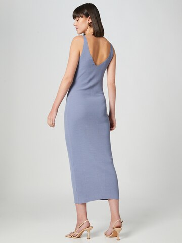 Guido Maria Kretschmer Women - Vestido de punto 'Agnes' en azul