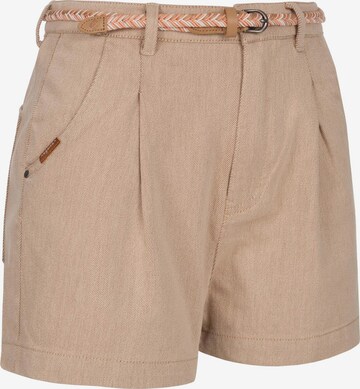 regular Pantaloni con pieghe 'Sorenn' di Ragwear in beige