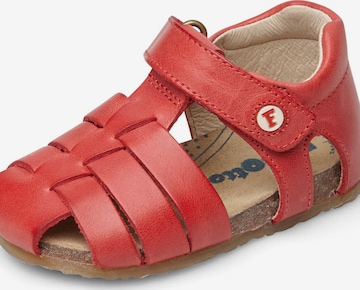 Falcotto Sandals & Slippers 'ALBY' in Red: front