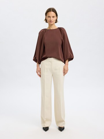 SELECTED FEMME Blouse in Bruin