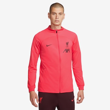 Giacca per l'allenamento 'FC Liverpool' di NIKE in rosa: frontale