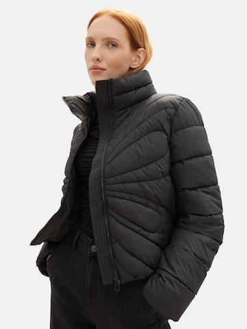 TOM TAILOR DENIM Winter jacket in Black