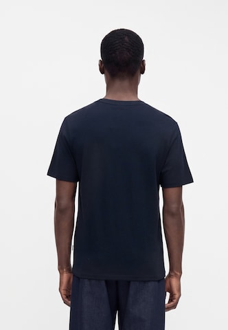 Pepe Jeans Majica 'CONTRAST CONNOR' | modra barva: zadnja stran