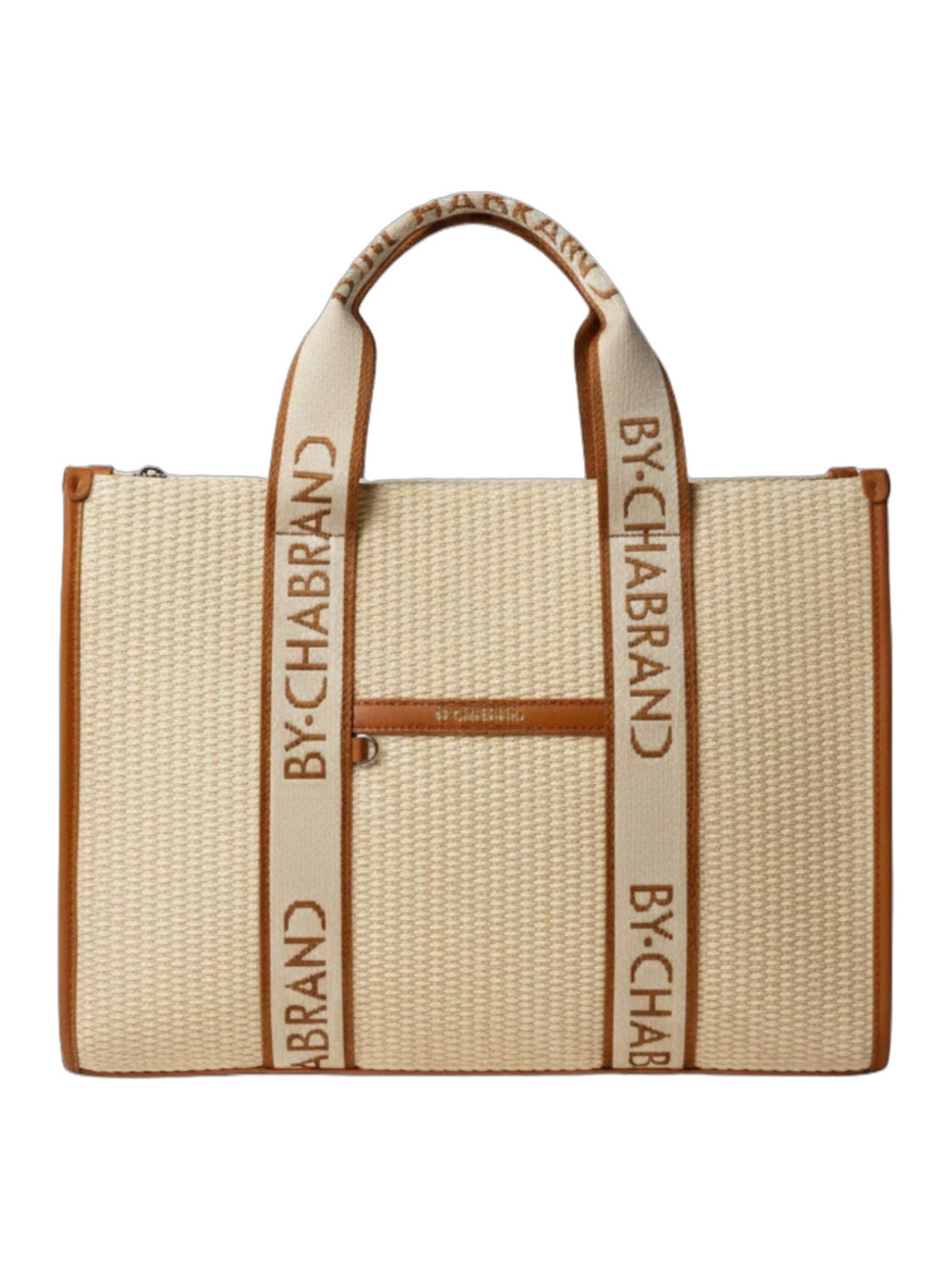 Chabrand Shopper 'Emilie' in Bruin: voorkant