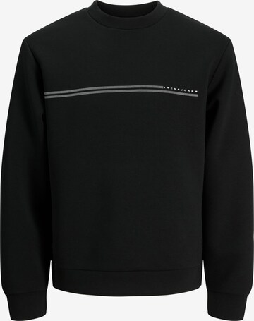 JACK & JONES Sweatshirt 'Fusion' in Schwarz: Vorderseite