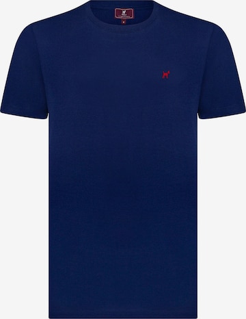 T-Shirt Williot en bleu : devant