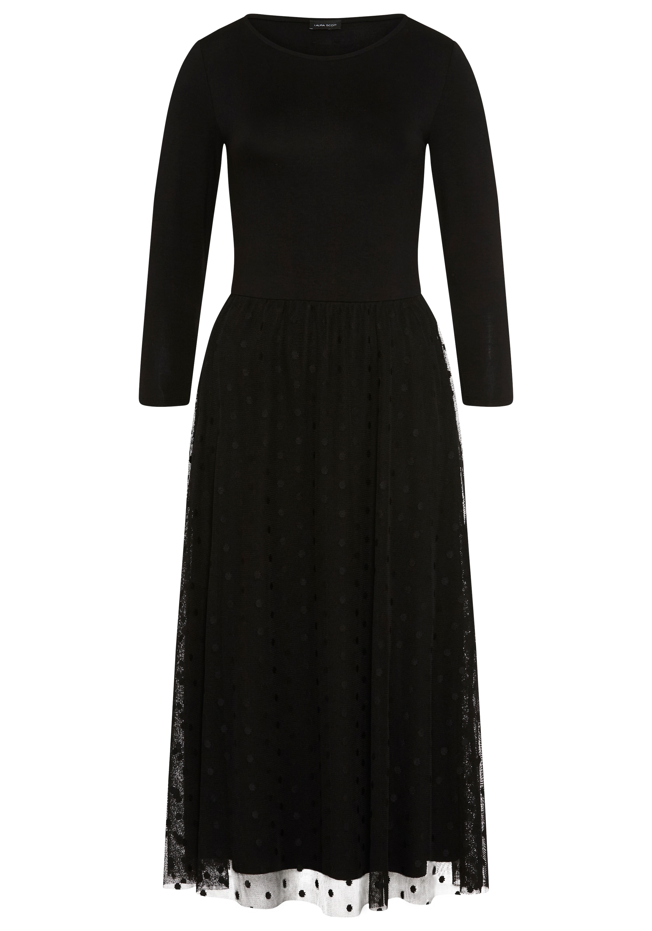 LAURA SCOTT Kleid in Schwarz: Vorderseite