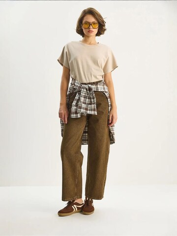 regular Jeans di Bianco Lucci in marrone