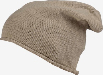 Zwillingsherz - Gorra en beige: frente