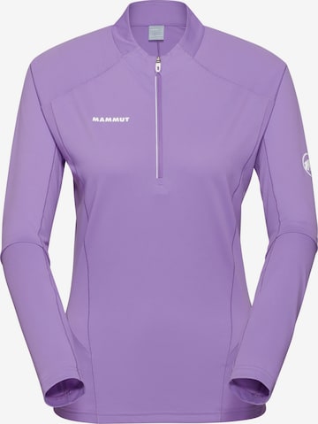 MAMMUT Funktionsshirt 'Aenergy' in Lila: Vorderseite