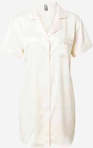 LingaDore Natskjorte i hvid: forside