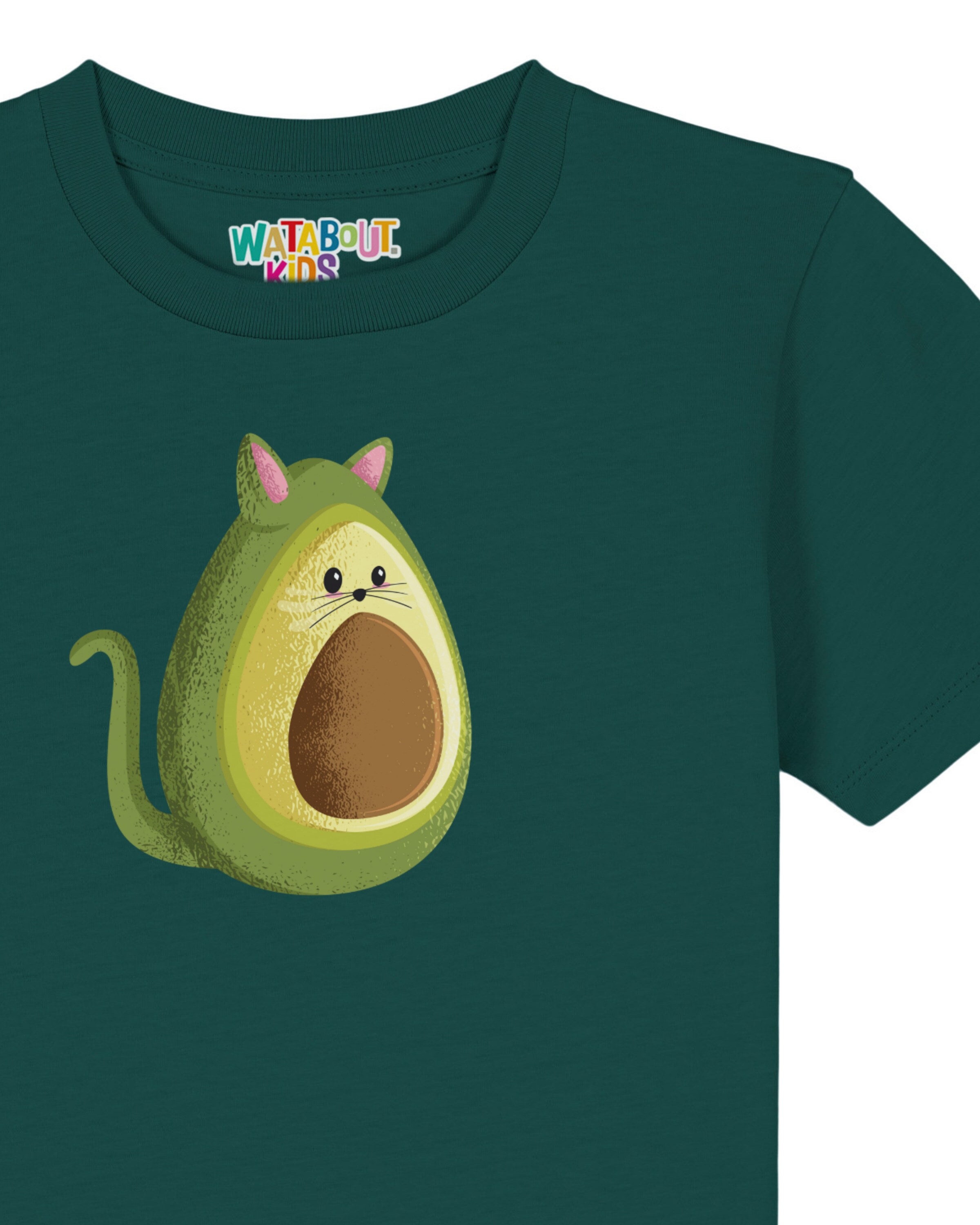 Maglietta 'Avocato' di watabout.kids in verde