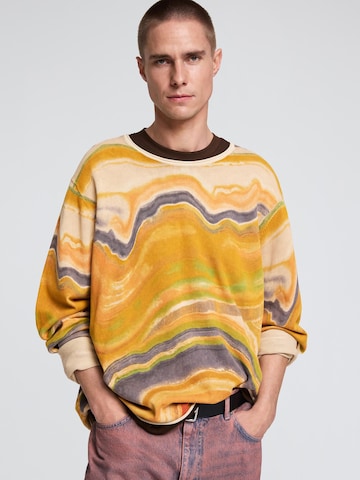 Felpa di Desigual in giallo: frontale