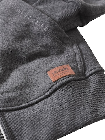 yazubi Sweatjacke 'Jacob' in Grau