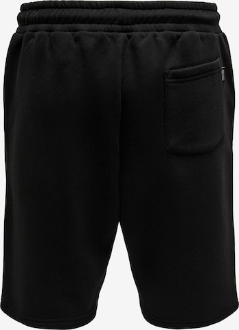 Only & Sons - Loosefit Pantalón 'Ceres' en negro