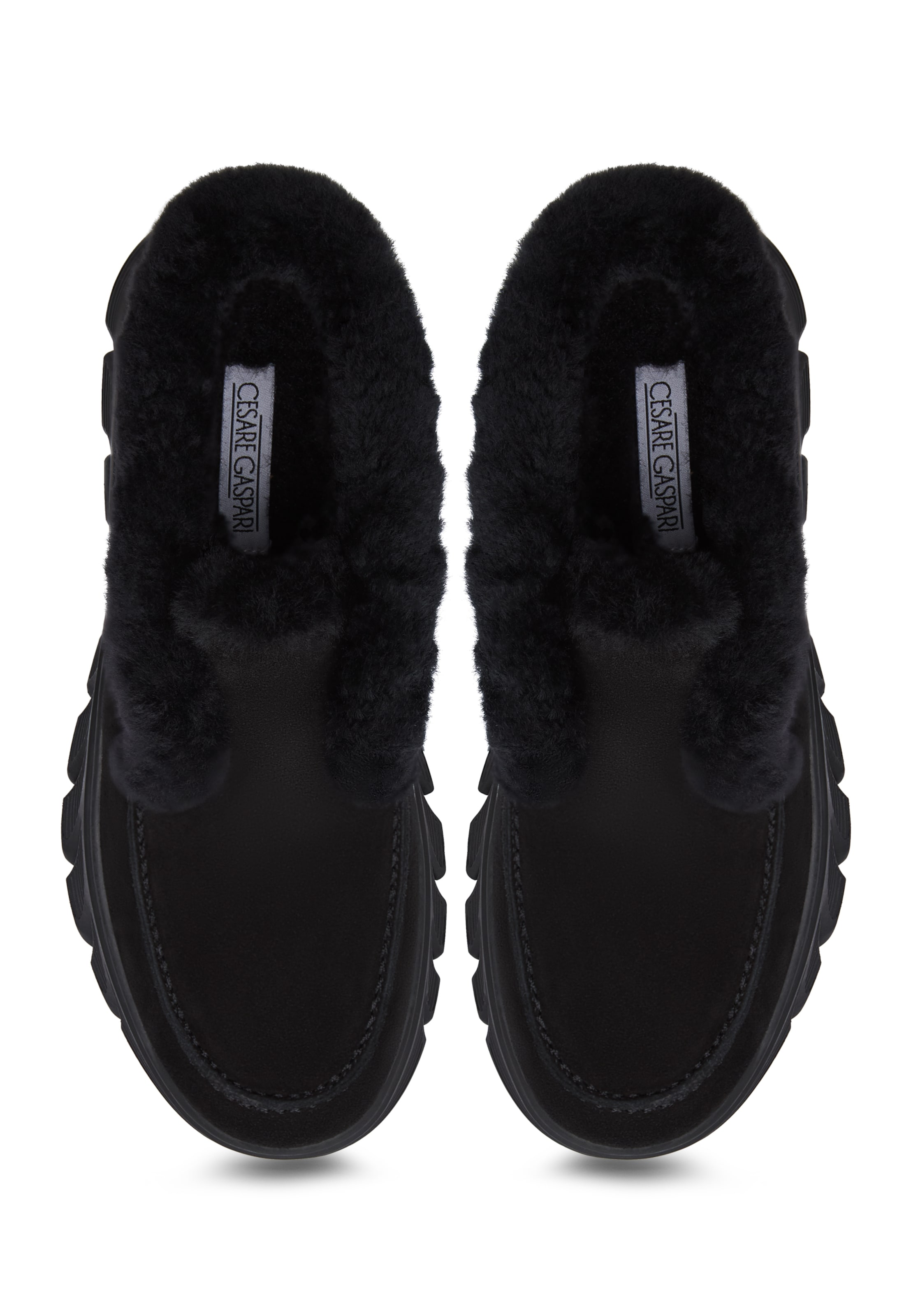 CESARE GASPARI Stiefelette in Schwarz