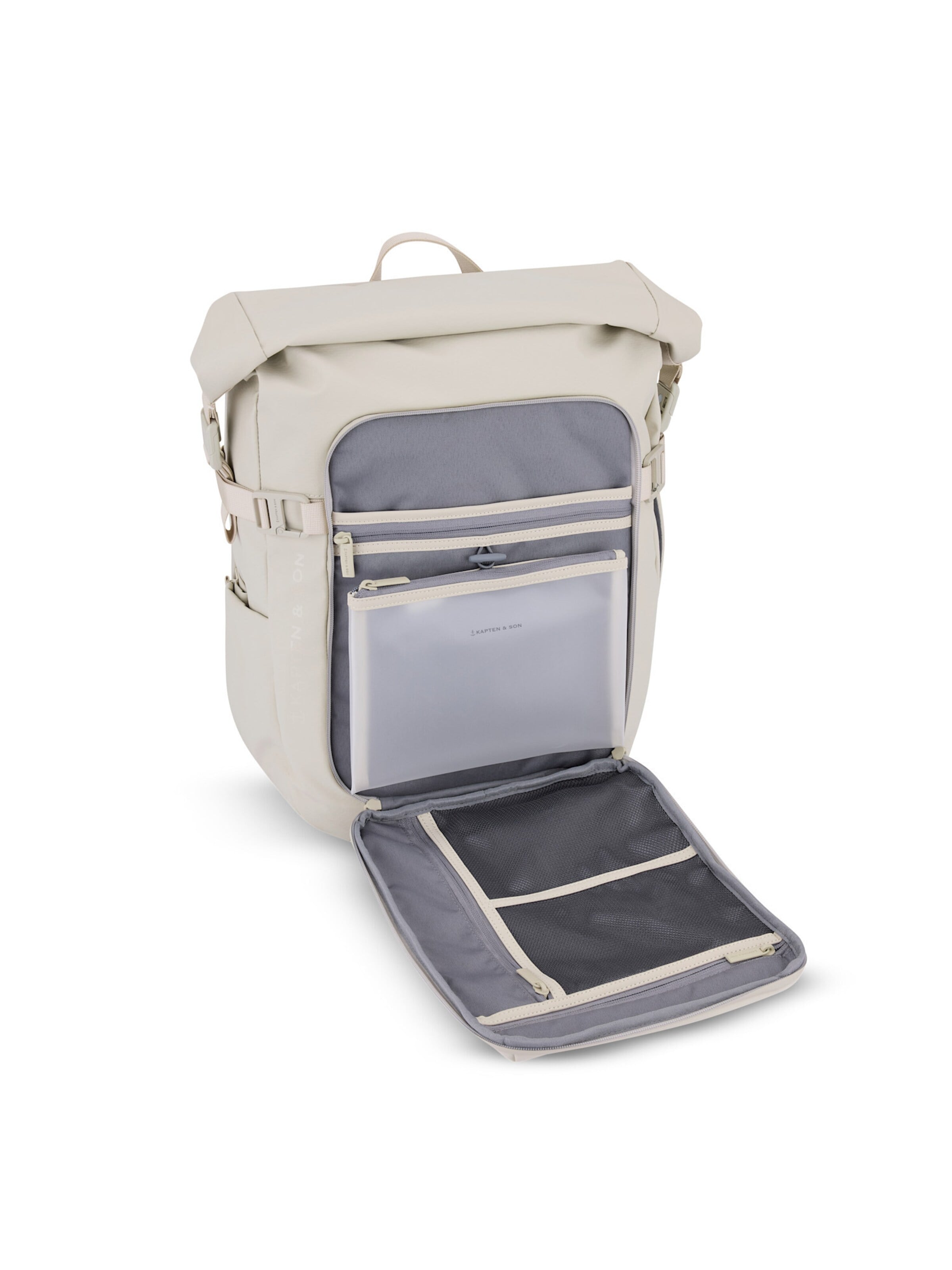 Kapten & Son Backpack 'Lisbon Pro' in Beige