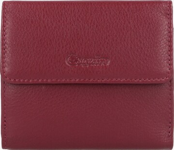 Esquire Wallet 'Viktoria' in Red: front