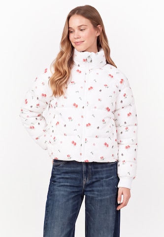 MYMO - Chaqueta de invierno en blanco: frente
