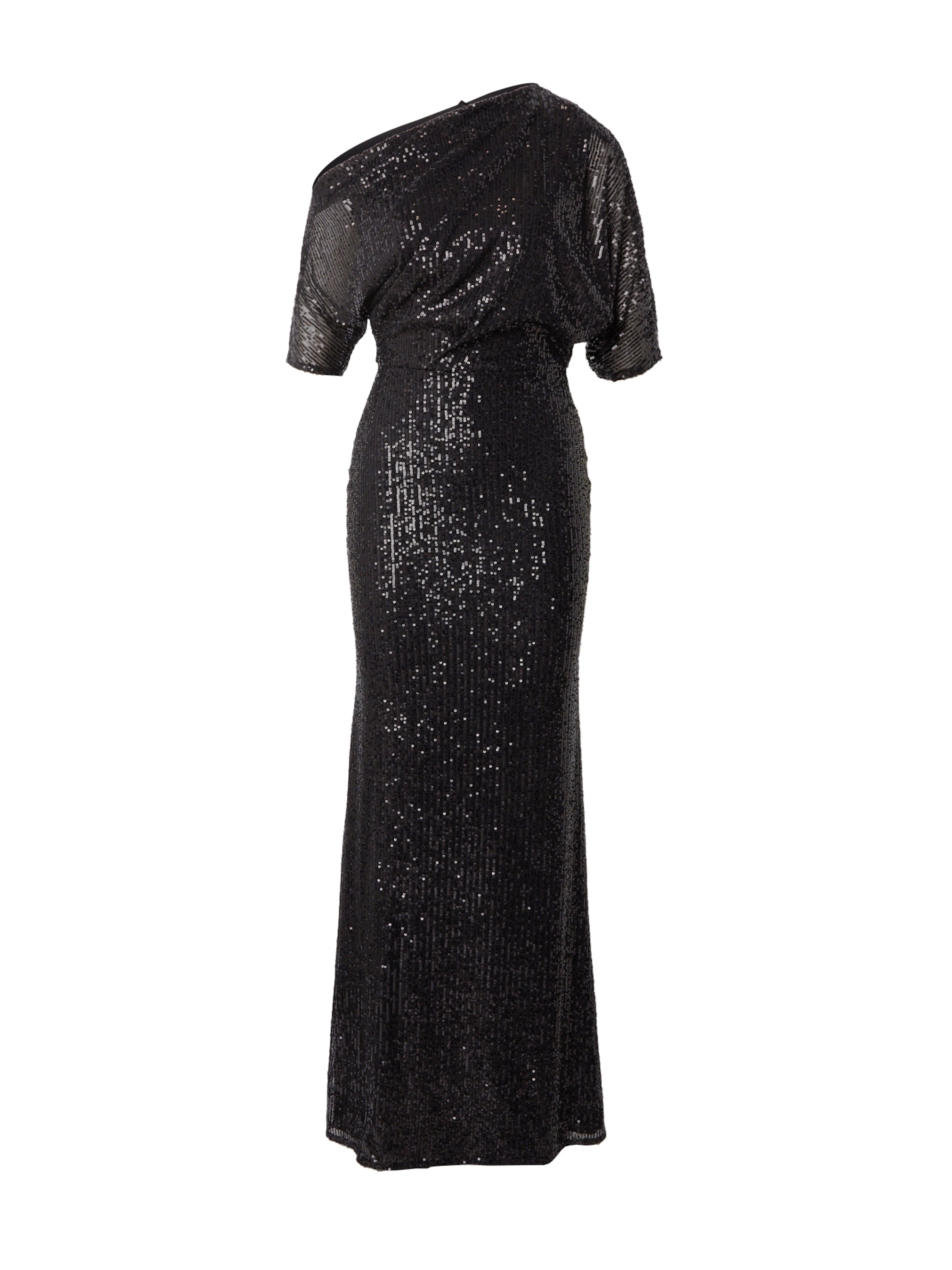 SWING - Vestido de noche en negro: frente