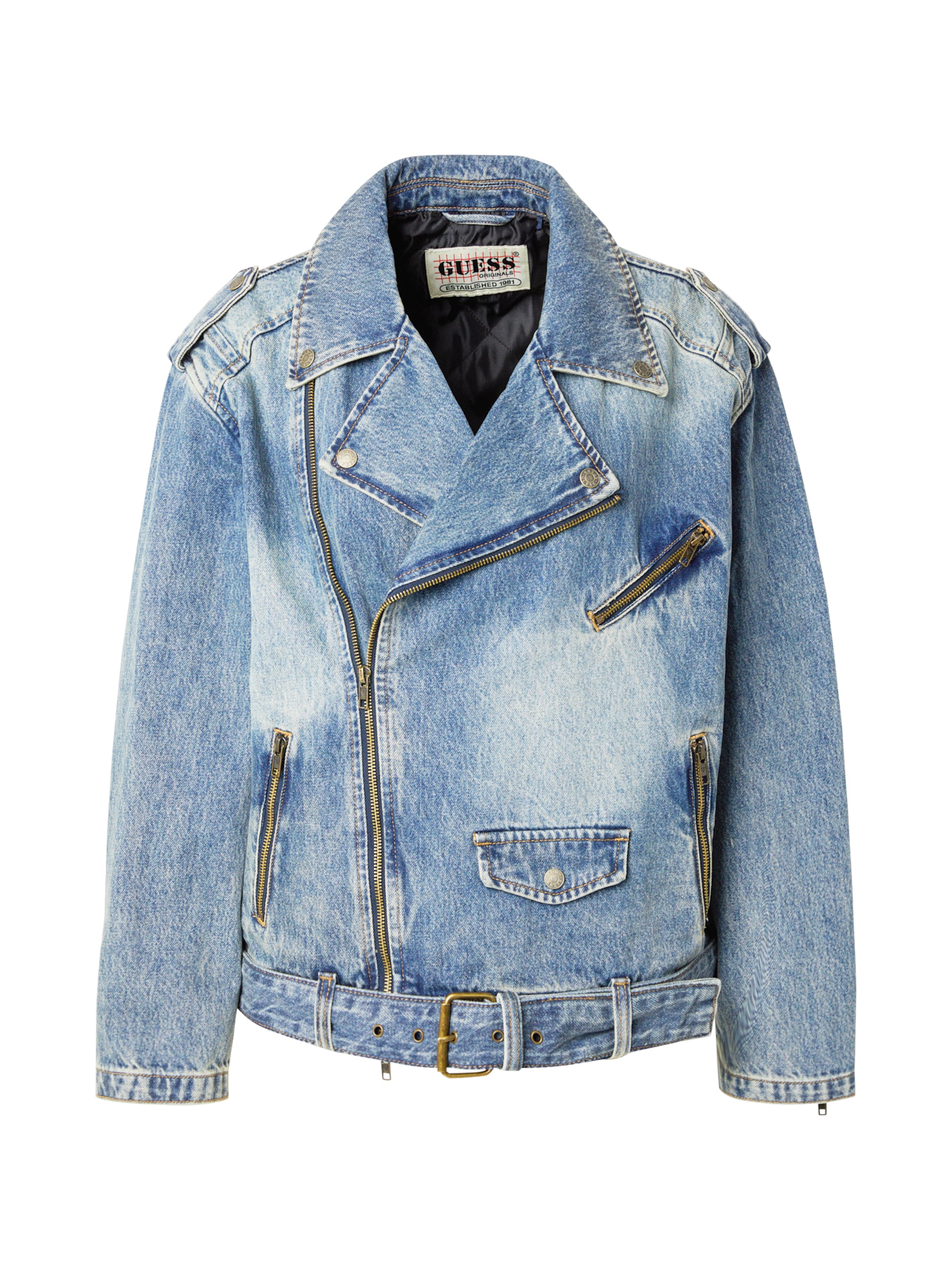 GUESS Originals Between-season jacket in Blue: front