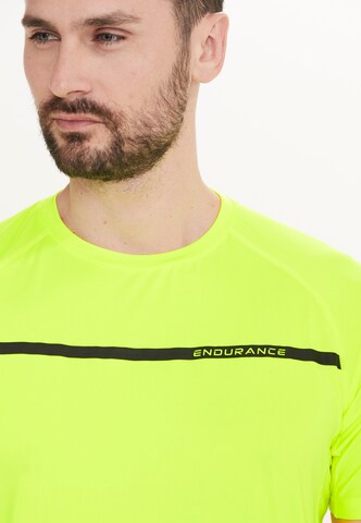 ENDURANCE Performance Shirt 'Serzo' in Yellow