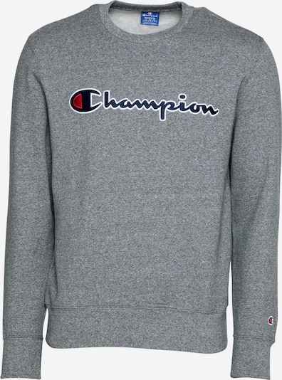 Champion Authentic Athletic Apparel Sweatshirt in marine / graumeliert / rot / weiß, Produktansicht
