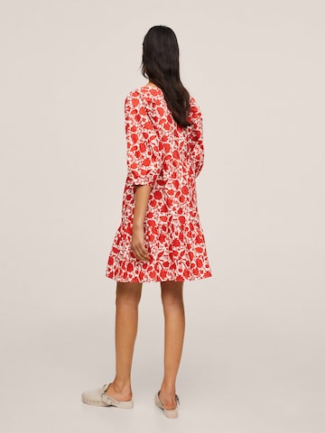 Robe 'Olivia' MANGO en rouge