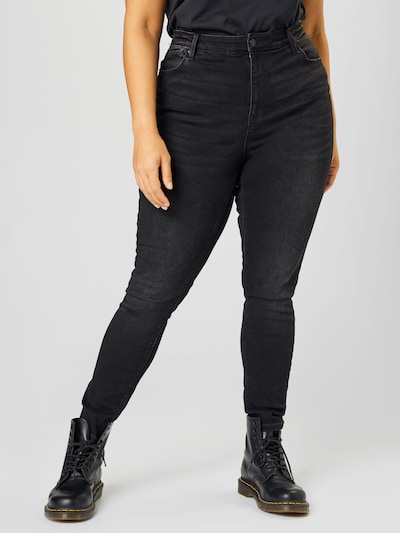 Vero Moda Curve Jeans 'Sophia' in black denim, Modelansicht