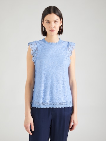 PIECES Blouse 'Olline' in Blue: front