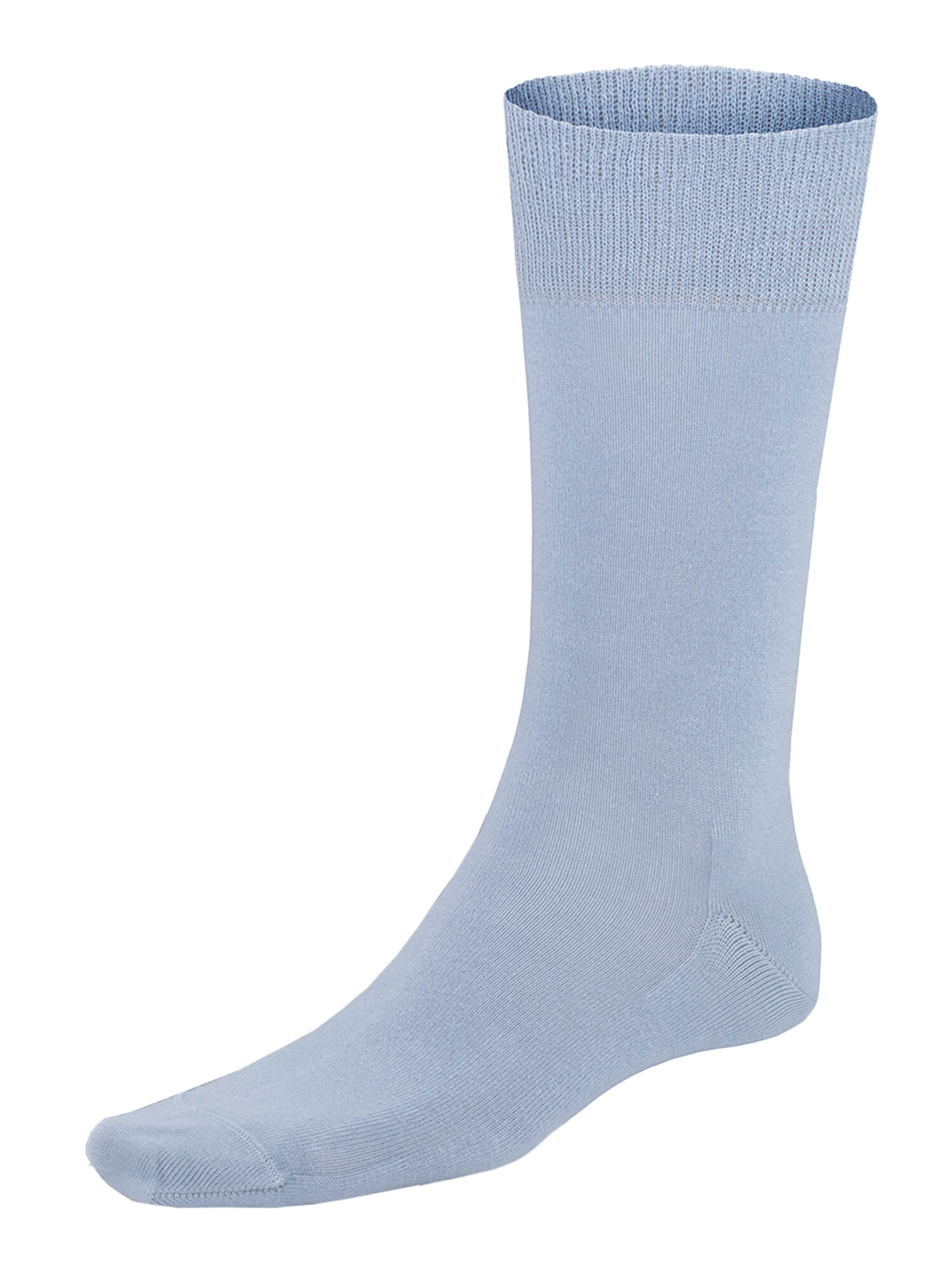 KUNERT Socken 'Richard' in Blau: Vorderseite