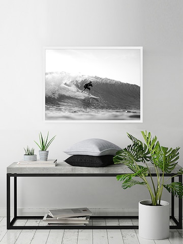 Liv Corday Bild  'Underwater Surf' in Weiß