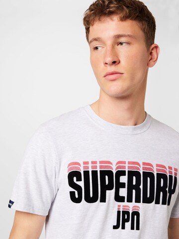 T-Shirt Superdry en gris