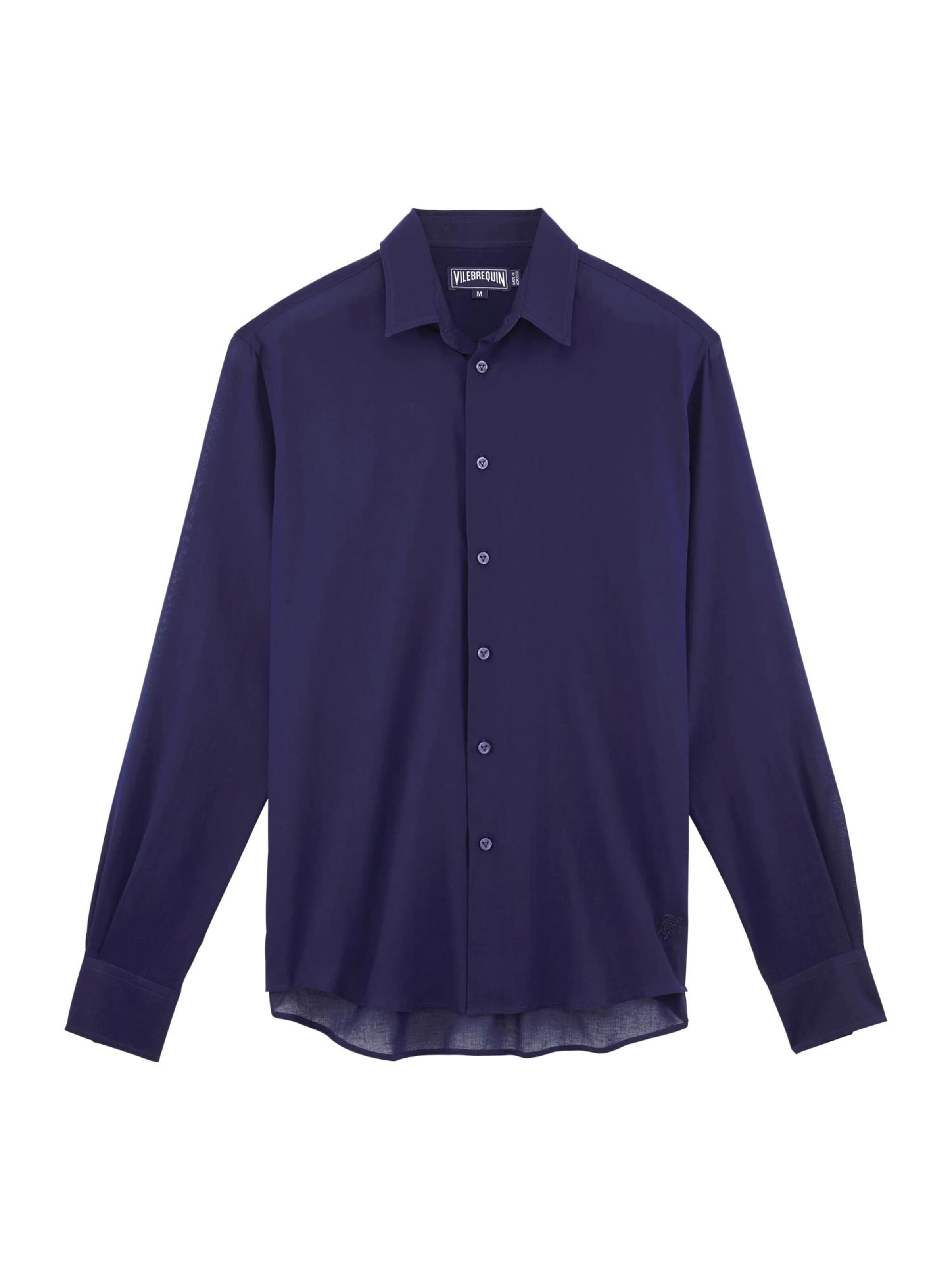 Vilebrequin Button Up Shirt in Blue: front